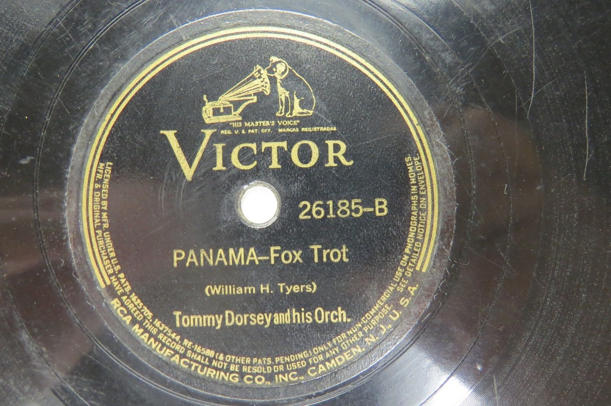 Tommy Dorsey & Orch. - VICTOR 26185 - Blue Moon & Panama | eBay