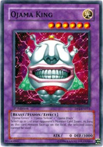 Ojama King - DP2-EN015 - Common - Unlimited Edition x3 - Lightly Played