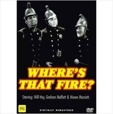 WILL HAY DIGITALLY RESTORED DVD "WHERE'S THAT FIRE / GO TO BLAZES" NEW/SEALED