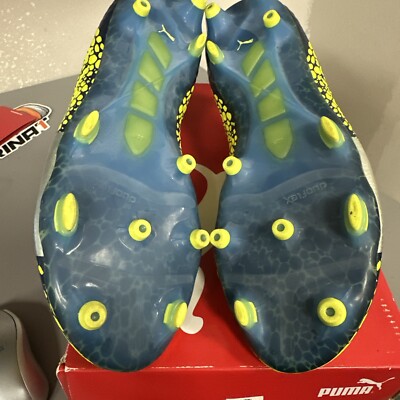 PUMA EVOPOWER VIGOR 1 GRAPHIC FG 104193 03 YELLOW SILVER SIZE 10
