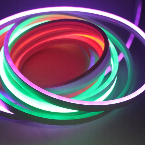 bluetooth APP control ws2811 RGB IC LED Neon Strip light Sign Neon rope remote - Picture 13 of 24