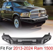Heavy Duty Front Bumper For 2013-2024 Dodge Ram 1500 Classic W2led Pod Lights Heavy Duty Front Bumper For 2013-2024 Dodge Ram 1500 Classic W2led Pod Lights