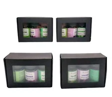 4 -Box Sets Premium Essential Oils: Great Gift-Stocking Stuffers (10ml Ea) 
