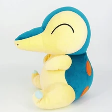 Cyndaquil Pokemon Plush Doll Potehagu Big Cushion Pocket Monster Sanei fromJapan