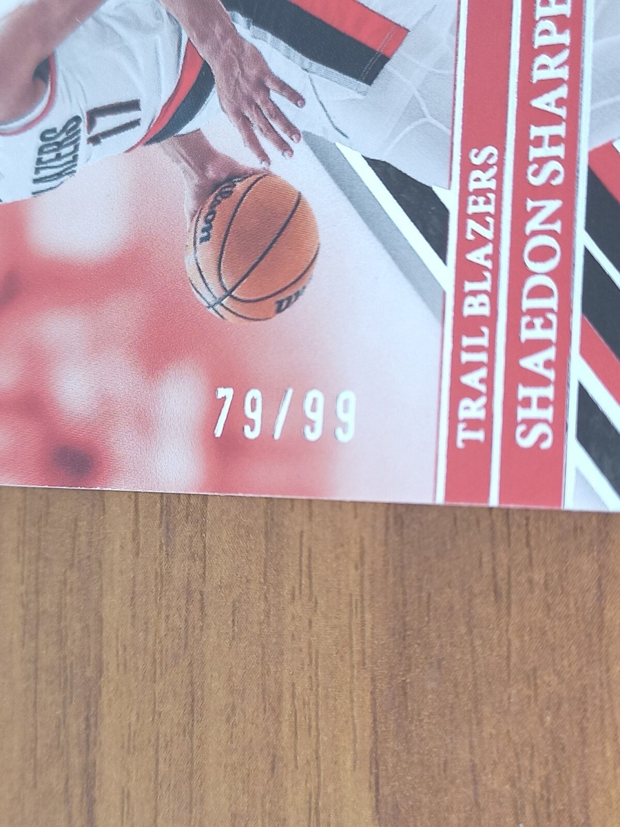 shaedon sharpe SPECTRA RPA 99シリアル AUTO（NBA Basketball