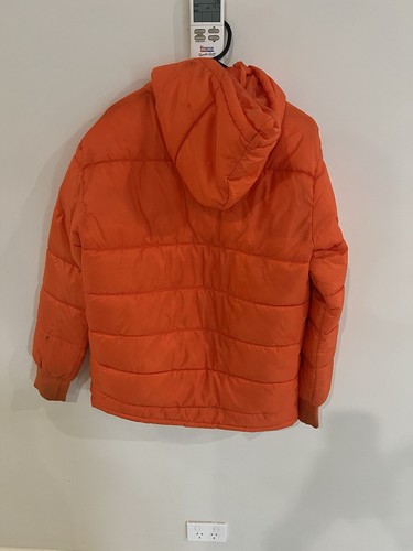 Fila Puffer Jacket Orange Please Read Description. - Picture 3 of 20