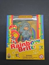 Rainbow Brite Winter RARE CHASE Blue Glitter Cheebee Figure TLS 40th Anniversary