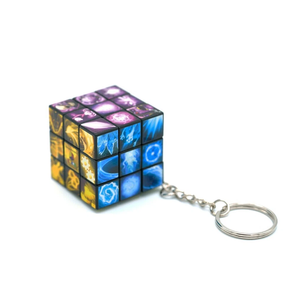 Dota2 Rubick TI8 Swag Bag Rubik Cubo Llavero Dota 2 Llavero Foto 3 de 3