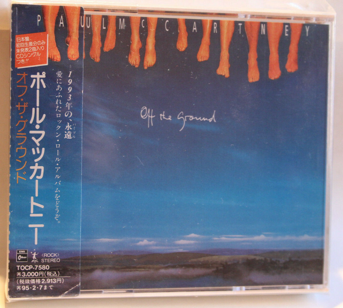 Paul McCartney Off the Ground  +3"CD  1993 Japan CD TOCP-7580 The Beatles 