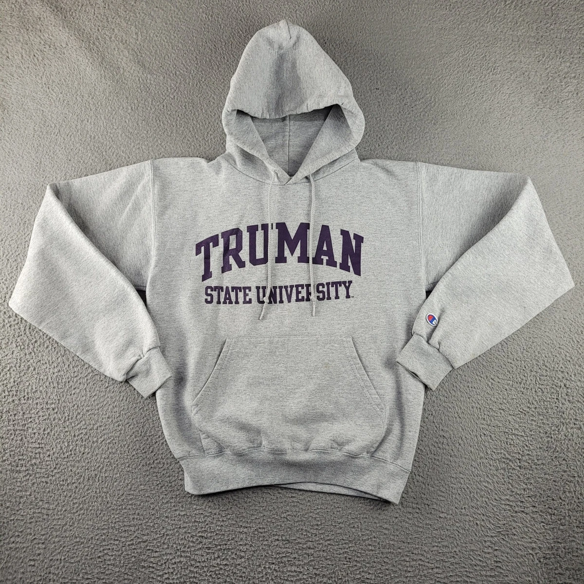 Truman State University Bulldogs Hoodie Womens Small Gray Champion