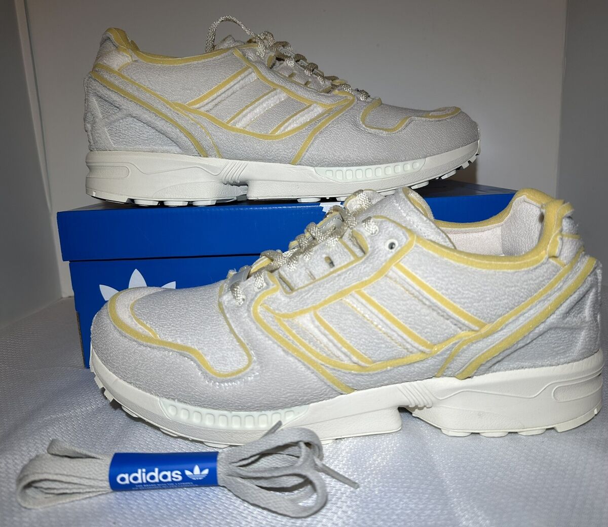 Size 12 - Adidas ZX Cozy 8000 Chalk White HP7713 | eBay