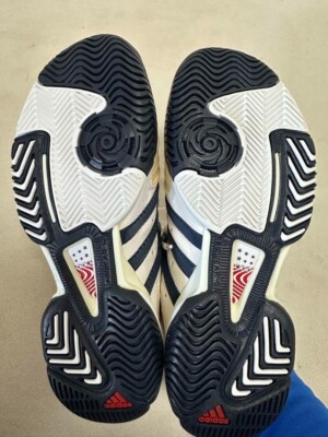 RARE◎ 】adidas Barricade 4 Tennis Shoes Men US 7.0 Limited