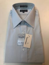 Botany 500 Men  s Light Blue Long Sleeved Dress Shirt sz 15.5 32/33 NEW  