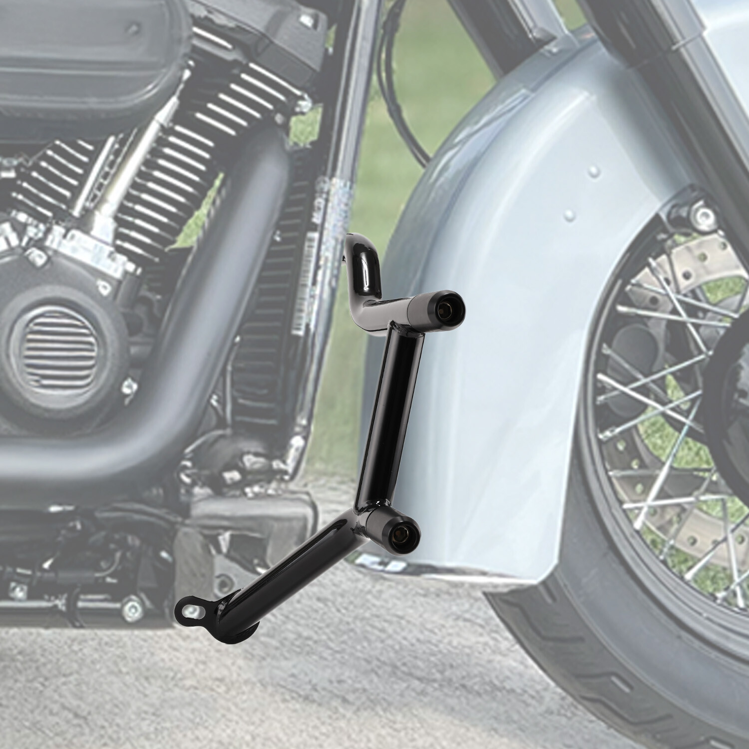 Front Highway Engine Guard Crash Bar For Harley Touring Electra Road Glide 09-25