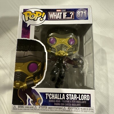 Funko Pop Marvel What If? - T'Challa Star-Lord