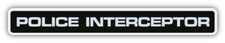 Police Interceptor Car Bumper Sticker Decal