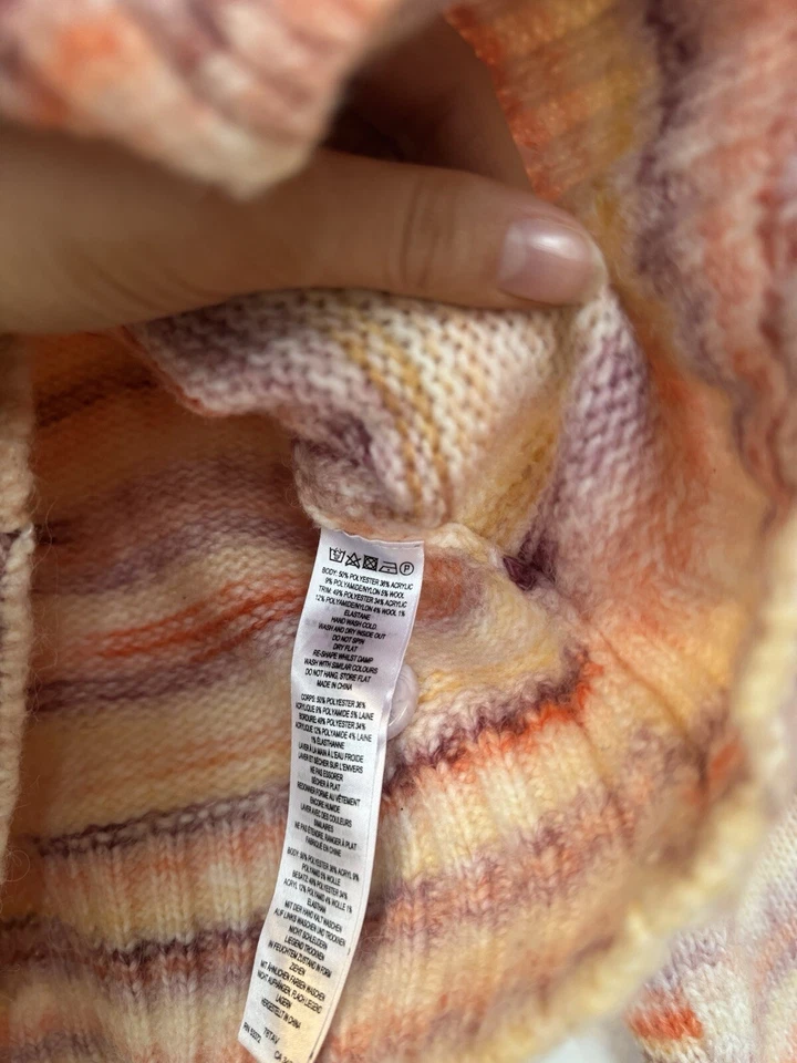 Cárdigan tejido a rayas talla pequeña French Connection Foto 3 de 4