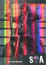 Sons Of Anarchy Seasons 4 & 5 Parallel Foil Base Card #37 [Ltd to /25]