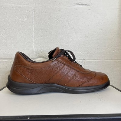Mephisto Match RunOff Air Jet Brown Leather Oxford Casual 