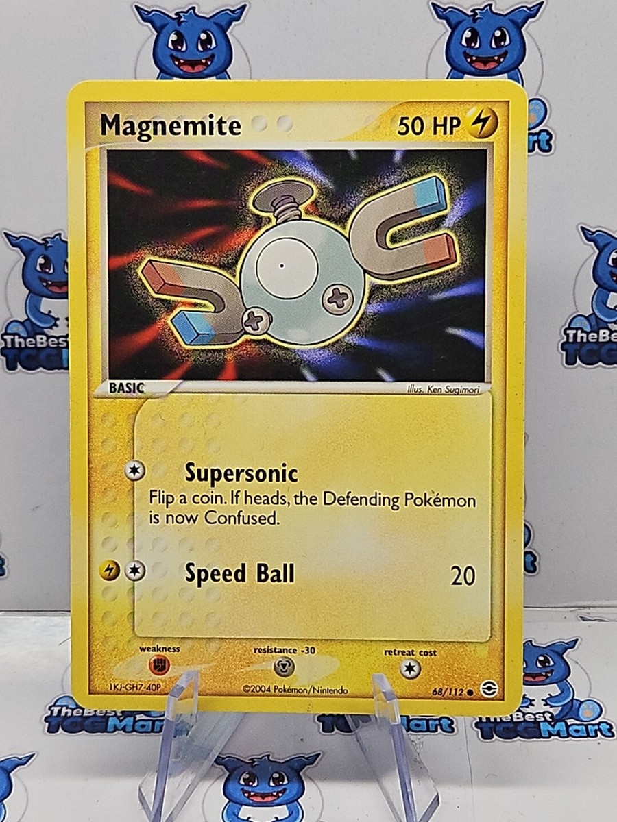 Magnemite - 68/112 Pokemon - EX FireRed & LeafGreen - MP | eBay