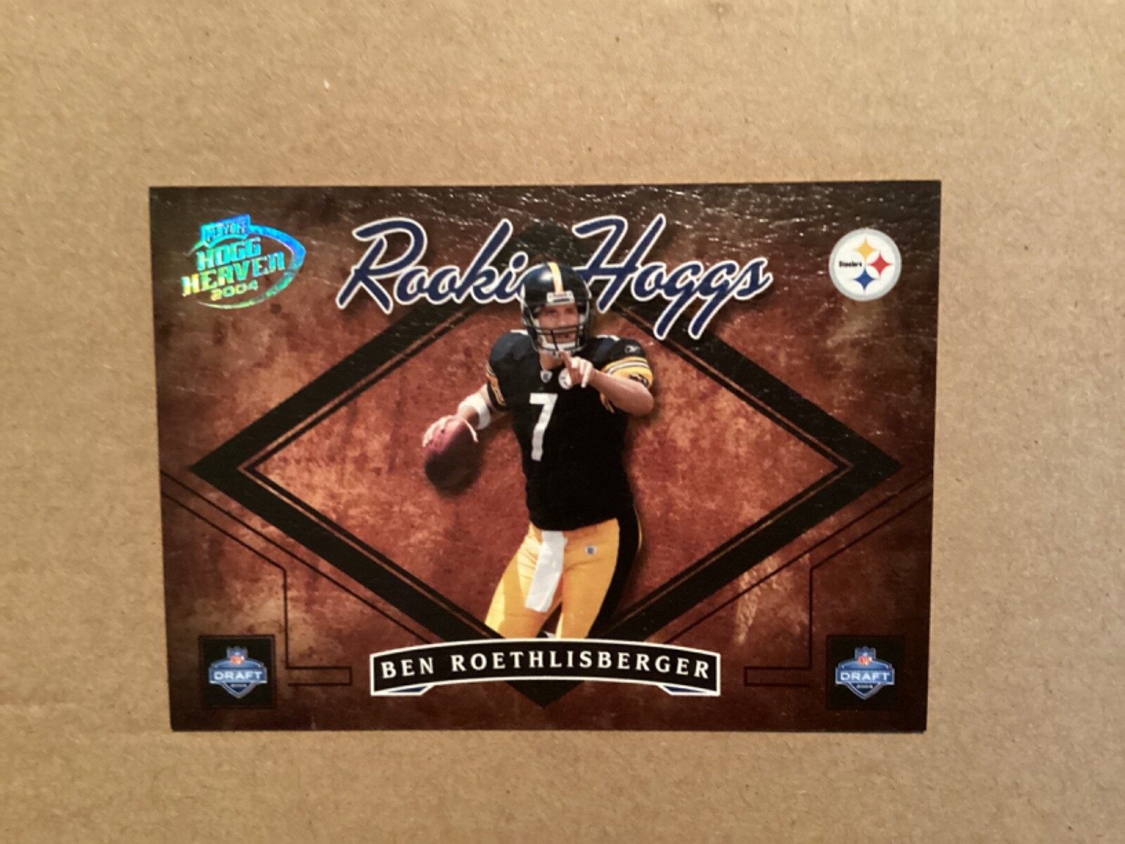 Ben Roethlisberger Playoff Hogg Heaven Rookie Hoggs #RH11 Base