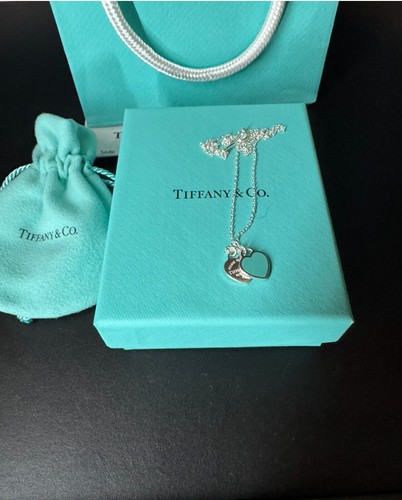 Tiffany & Co Silber Halskette Herz Heart Tag Silber Original mit Quittung - Bild 2 von 2