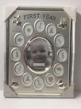 Malden International Designs Baby's First Year Collage Picture Frame