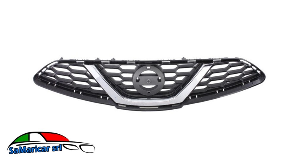 Griglia Radiatore Nissan Micra K13 (2013+) Nera Modanatura Cromo