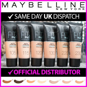 Maybelline Fit Me Matte+Poreless Liquid Foundation All 