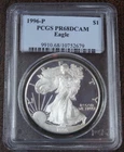 1996-P American Silver Eagle Proof PCGS PF 68 DCAM US Mint $1 Coin 1 oz .999