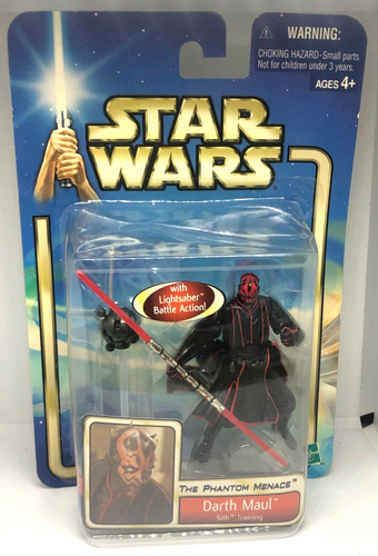 Star Wars PREQUELS DARTH MAUL SITH TRAINING #42 Saga Collection 2002 ships fast - 第 1/8 張圖片