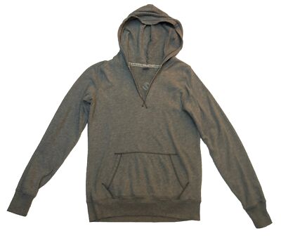 Victoria s Secret PINK Y2K Hoodie Gray Pullover Sweater Womens Size S Oversized