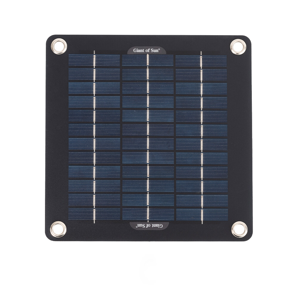 FACULX Solarpanel Ladegerät 10W - Tragbares USB Solarpanel | Wasserdicht Für Outdoor