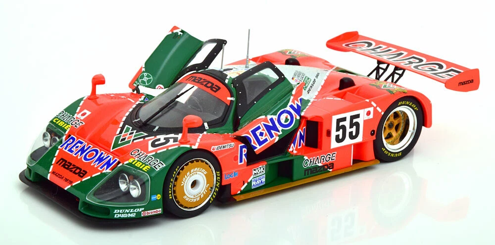 1991 Mazda 787b 24h Le Mans Winner 1/18 Scale Model Car by WERK83