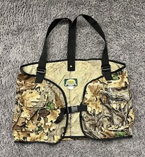 VTG Cabela's Duck Camo Hunting Vest USA Cargo Pockets Detachable Game Pouch XXL