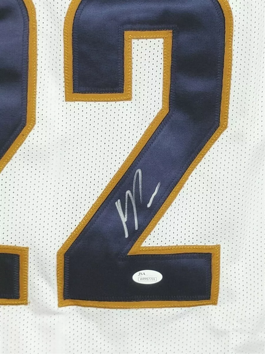 MARCUS PETERS SIGNED AUTO LOS ANGELES RAMS WHITE JERSEY JSA