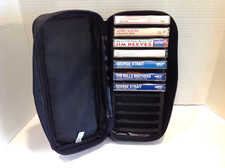 Vintage Classic Country Music Cassette Tapes TESTED Lot of 7 with Case