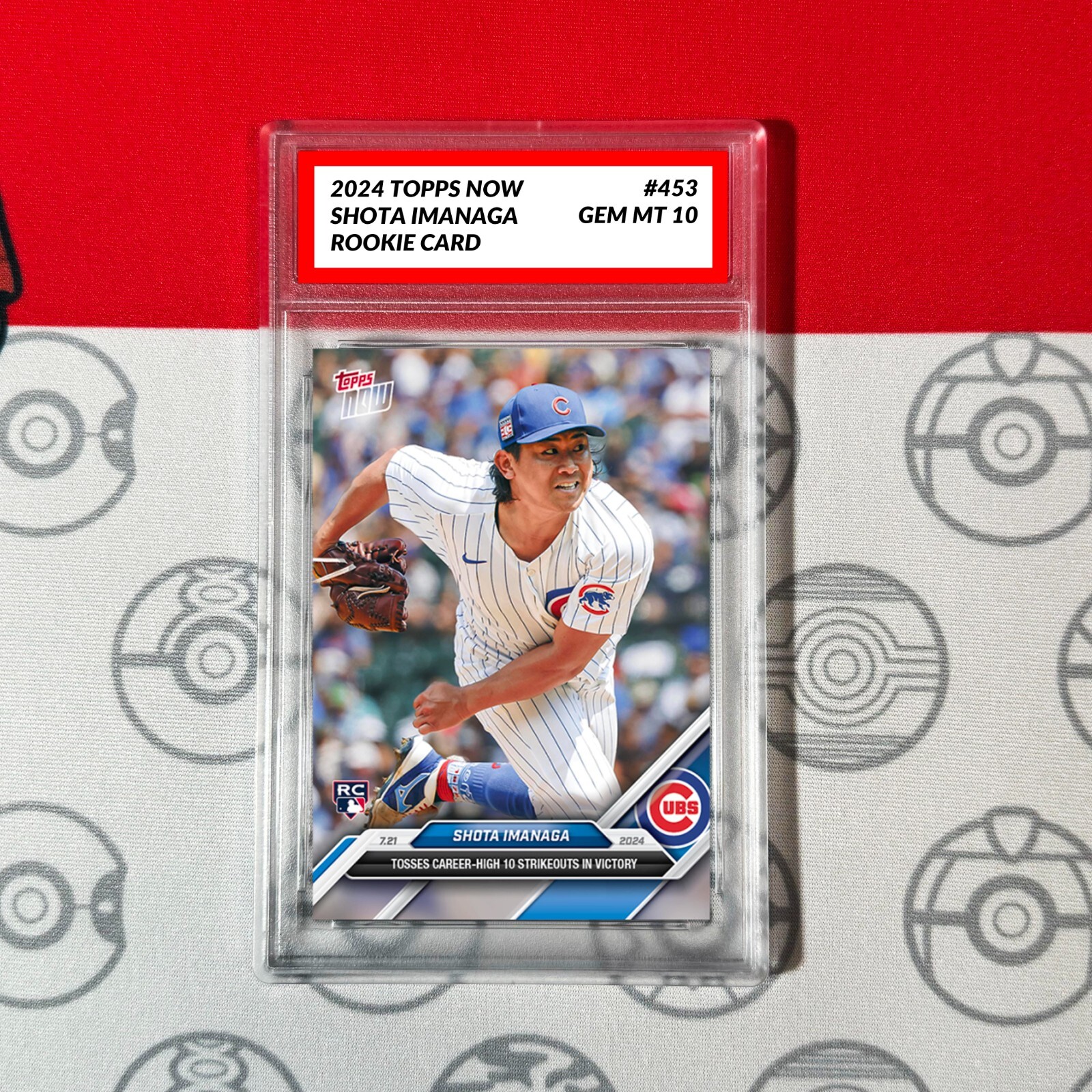 SHOTA IMANAGA RC Rookie Card #453 Chicago Cubs 2024 Topps Now