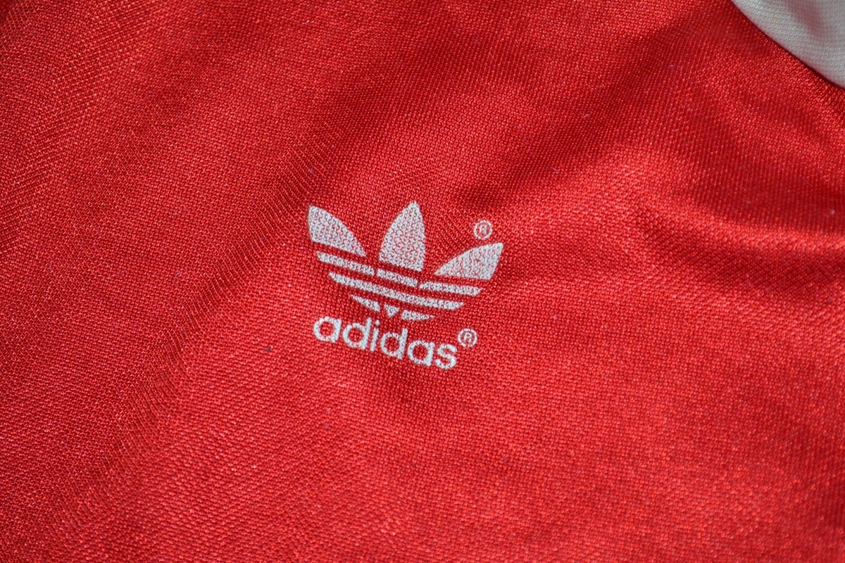 Vintage Adidas Originals 70s 80s Match Worn Jersey West