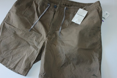 Tommy Bahama Shorts Oceanside Hideaway Floral Tea Leaf Brown New XX-Large XXL - Picture 5 of 6