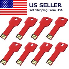 Lot 1 5 10 50 100 32GB Metal Key USB Flash Drive Memory Stick Thumb Pen Drive