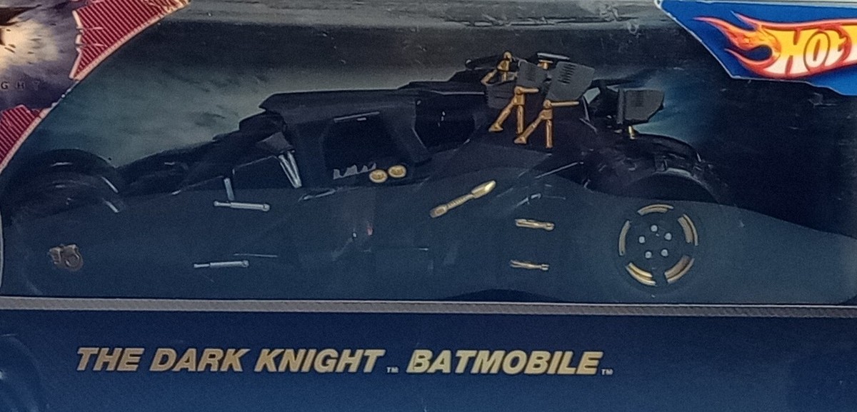 マテル1/18 THE DARK KNIGHT BATMOBILE Amazon.com: Batman Dark Knight Trilogy Hot Wheels Heritage
