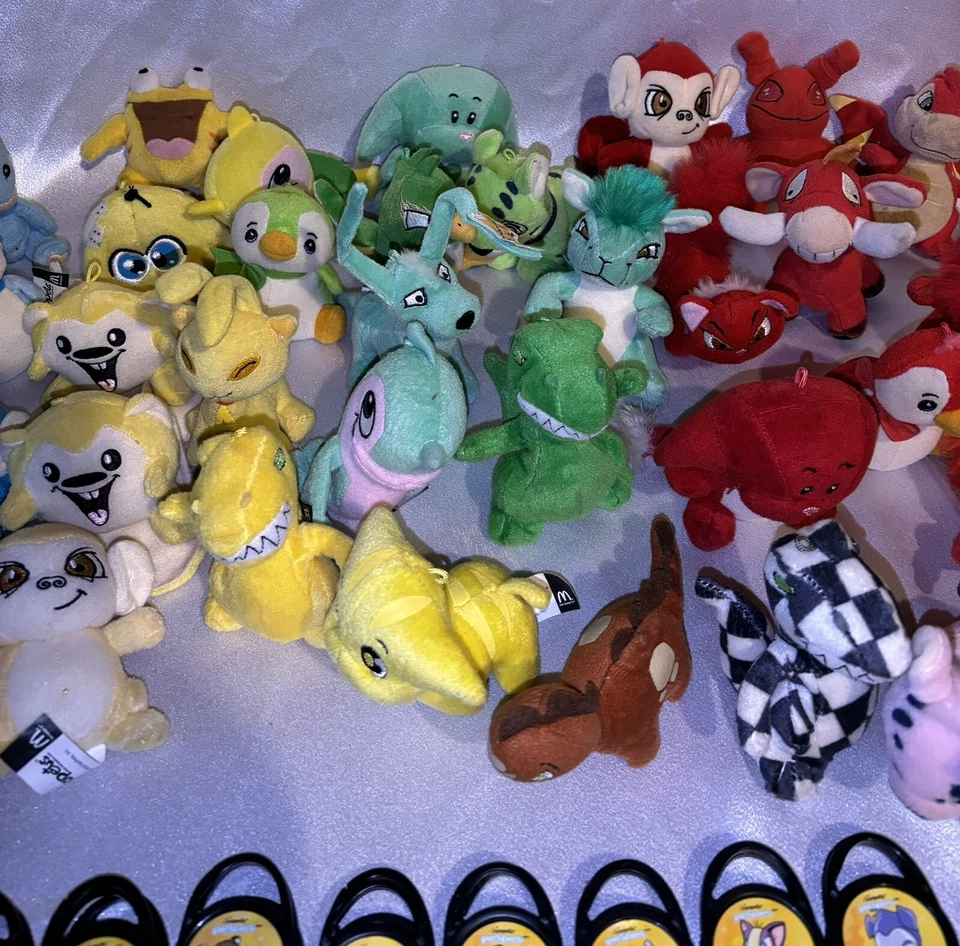 Большой лот плюшевых игрушек Neopets 2004/2005 McDonald's Happy Meal - Изображение 3 из 4