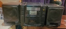 Vintage JVC PC-XC10 Stereo Boombox - 3 CD Changer Cassette Player