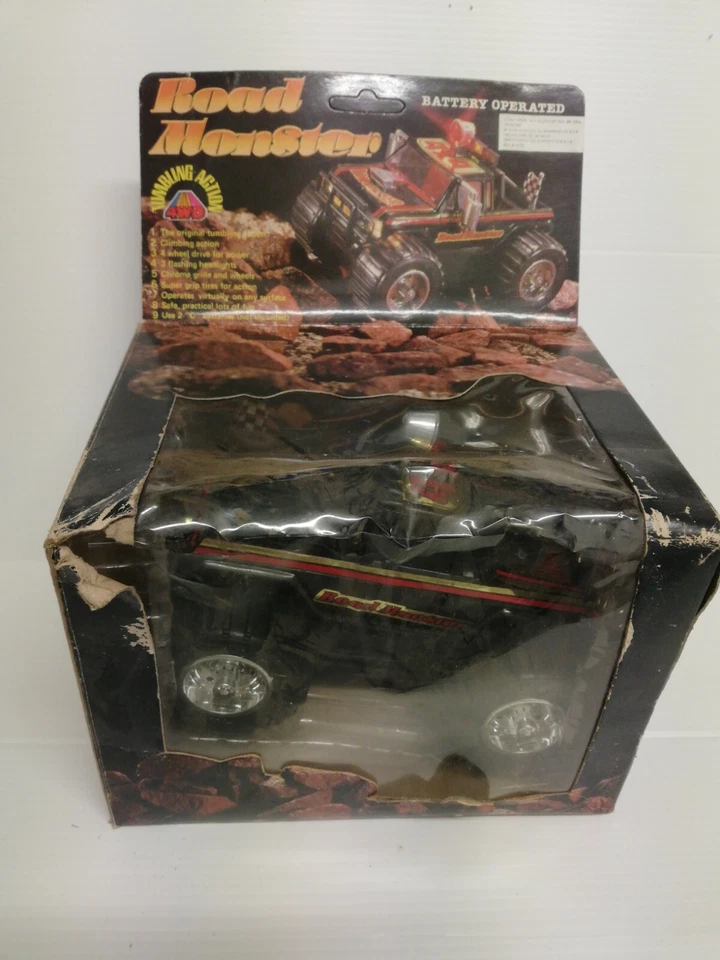 Road monster sk botoy jeep buggy auto car tumbling action 4wd 4x4 battery n.3358 - Immagine 2 di 4