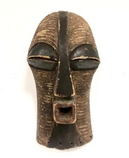 African Kifwebe Female Mask Songye Congo 