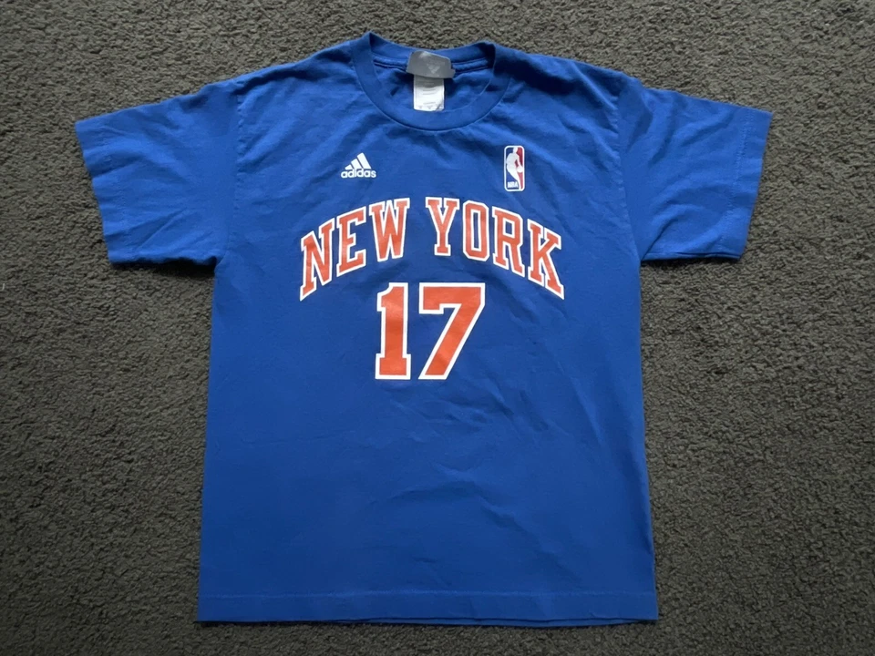 *RARA* Camiseta DE COLECCIÓN Jeremy Lin LINSANE New York Knicks JUVENTUD Mediana ADIDAS Foto 2 de 4
