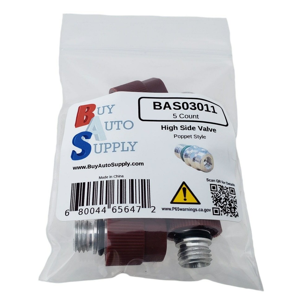 A/C Valve Core Tool 10-Pack High Side AC Ball Valve Core Charge Port 800955 - Fits GM, Ford, Audi, Aluminum, 1-Year Warranty AC Assembly Hose - Foto 14