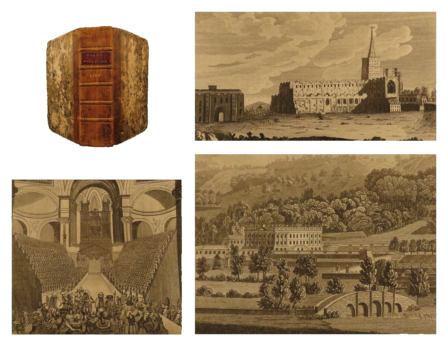 Leather Architecture 1700-1799 Antiquarian & Collectible Books