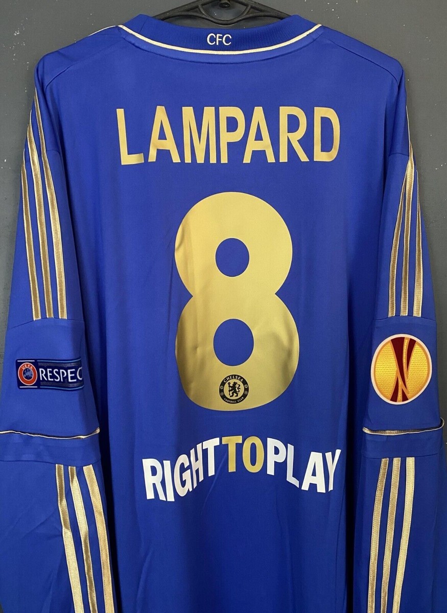 MENS FC CHELSEA 2012/2013 FRANK LAMPARD #8 SOCCER FOOTBALL SHIRT